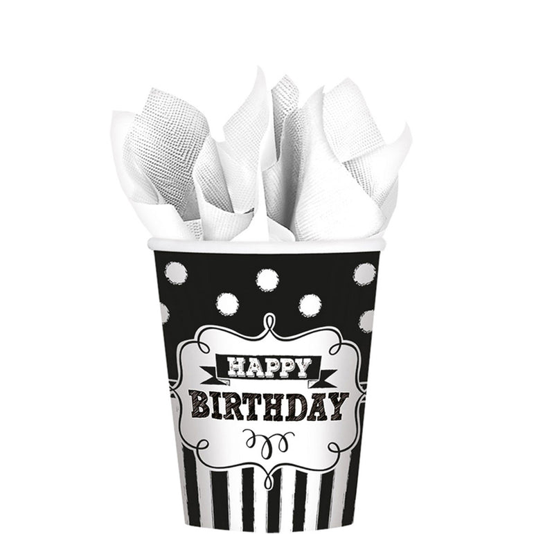 Chalkboard Birthday Kit for 16 People