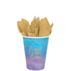 Disney Princess Paper Cups 9oz, 8pcs Printed Tableware - Party Centre