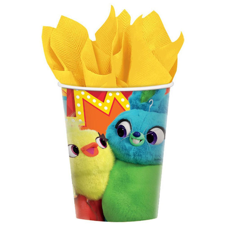 Disney Toy Story 4 Paper Cups 9oz, 8pcs Decorations - Party Centre