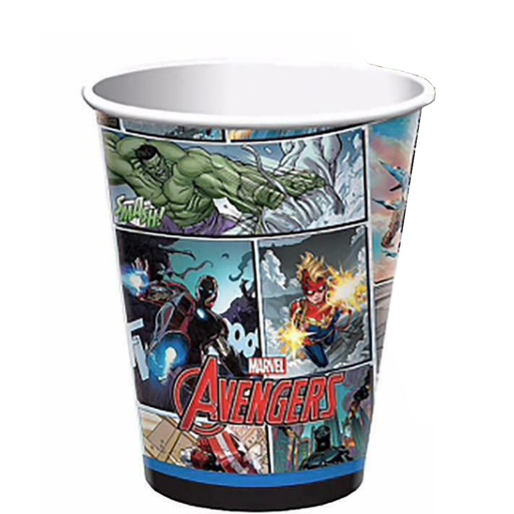 Marvels Powers Unite Paper Cups 9oz, 8pcs Printed Tableware - Party Centre