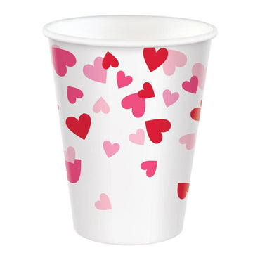 Cross My Heart Paper Cups 9oz, 8pcs