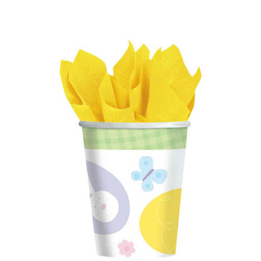 Easter Eggstravaganza Cups 9oz, 8pcs Printed Tableware - Party Centre