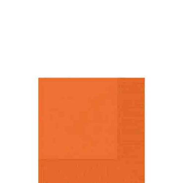 Orange Peel 2-Ply Beverage Napkins, 40cts
