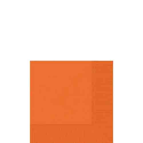 Orange Peel 2-Ply Beverage Napkins, 40cts