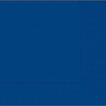 Bright Royal Blue 2-Ply Lunch Napkin, 40cts