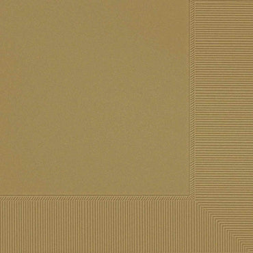 Gold 2-Ply Lunch Napkin, 40cts