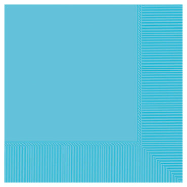 Caribbean Blue 2-Ply Lunch Napkin 40ct