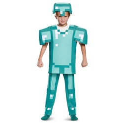 Child Deluxe Minecraft Armor Costume Costumes & Apparel - Party Centre