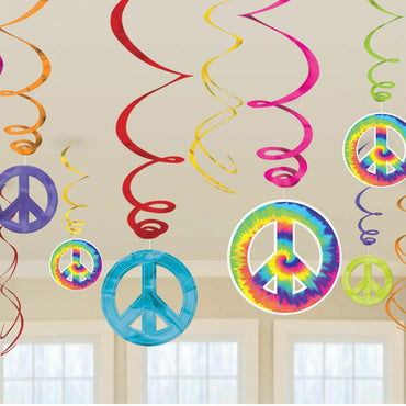 Feeling Groovy Swirl Decoration