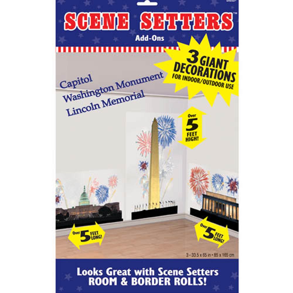 National Treasures Scene Setter Add-Ons 3pcs Decorations - Party Centre