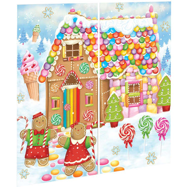 Sweet Holiday Gingerbread Scene Setter Add-Ons 2pcs Decorations - Party Centre