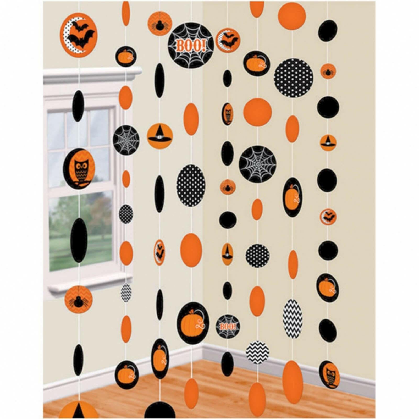 Modern Halloween Printed String Decoration Decorations - Party Centre