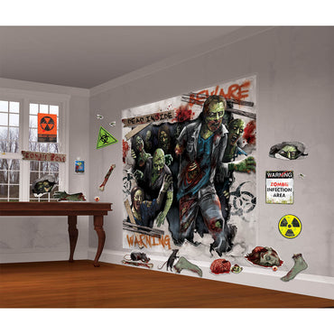 Zombie Scene Setter Decoration Kit