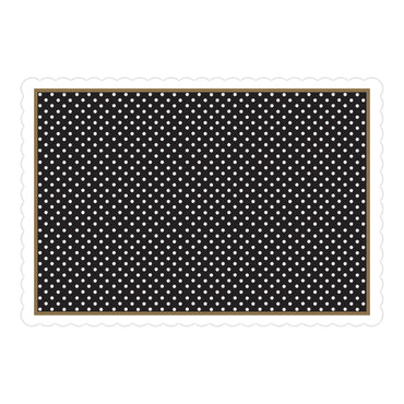 A Day In Paris Paper Placemats 24pcs Printed Tableware - Party Centre