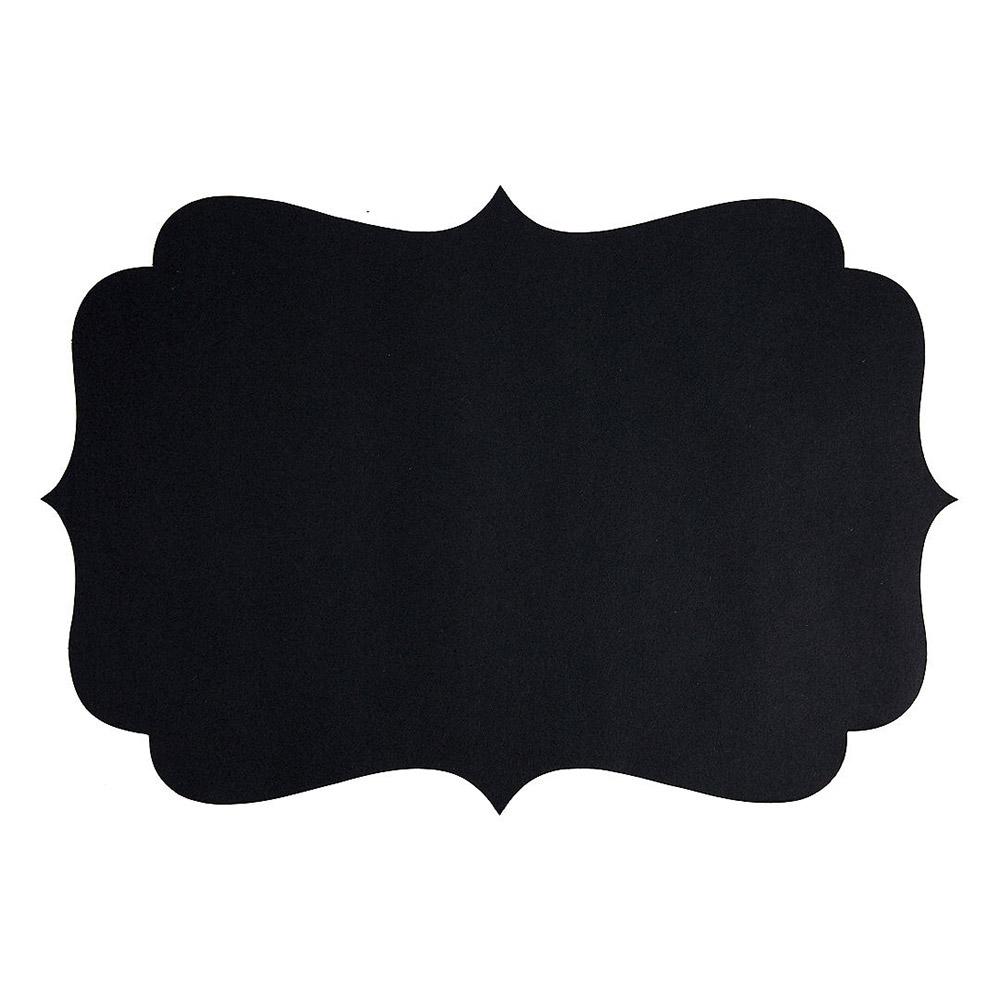 Chalkboard Paper Placemats 24pcs Solid Tableware - Party Centre