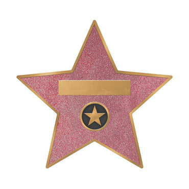 Glitz & Glam Star Decal Clings 8pcs Decorations - Party Centre