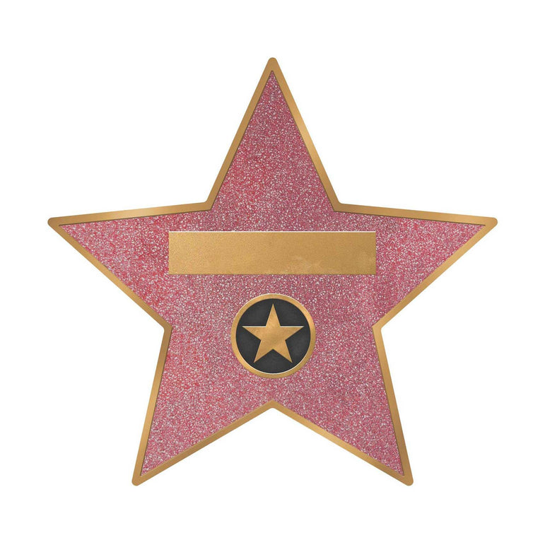 Glitz & Glam Star Decal Clings 8pcs Decorations - Party Centre