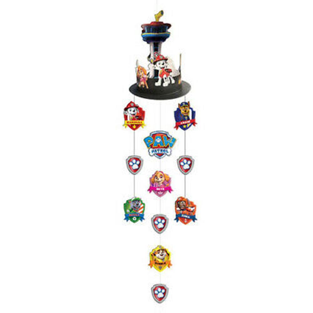 Paw Patrol Adventures Ribbon & Papers Hanging Decoration Decorations - Party Centre