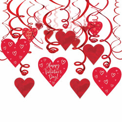 Valentines Swirls Mega Value Pack Decoration