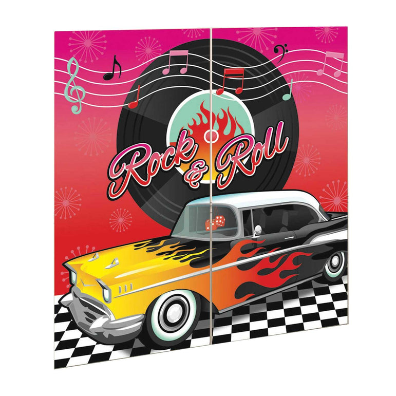 Classic 50's Wall Decorating Kit 2pcs