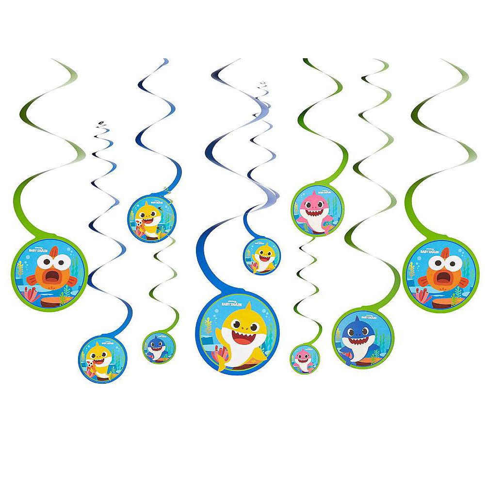 Baby Shark Spiral Decoration Decorations - Party Centre