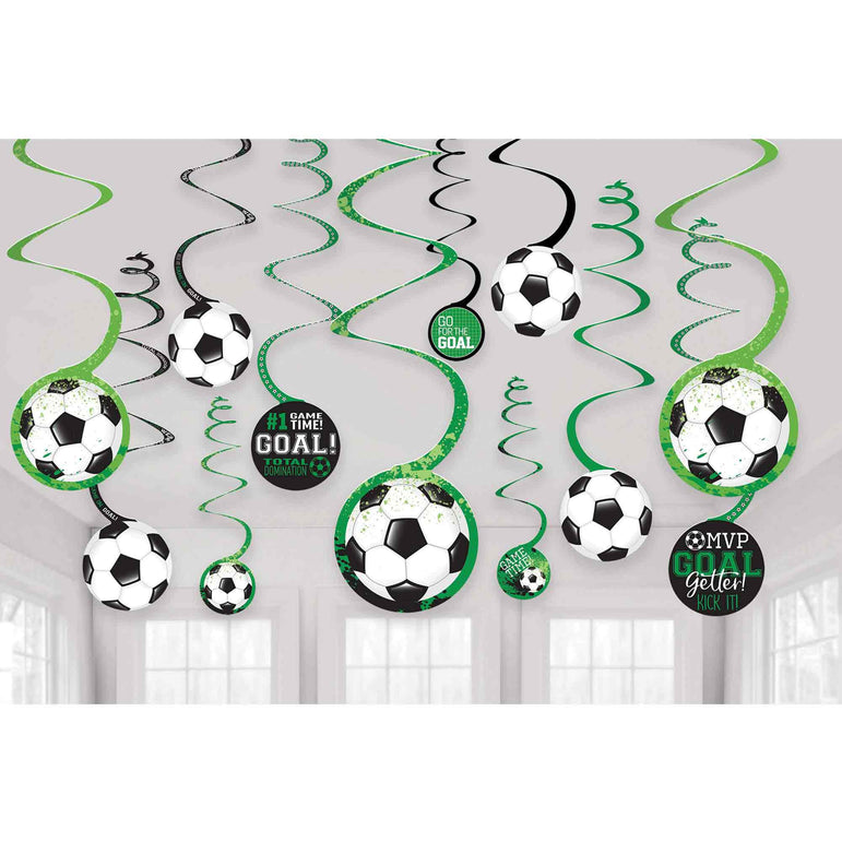 Goal Getter Value Pack Spiral Decoration Cutouts 12pcs
