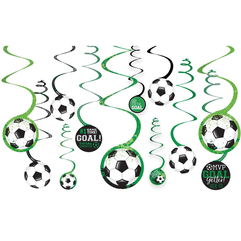 Goal Getter Value Pack Spiral Decoration Cutouts 12pcs