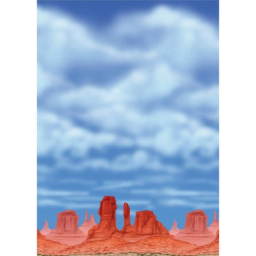 Fiesta Rock/Big Sky Room Roll 40ft Decorations - Party Centre