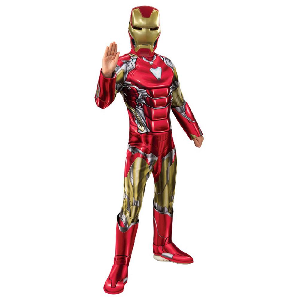 Child Iron Man Avengers Deluxe Costume Costumes & Apparel - Party Centre