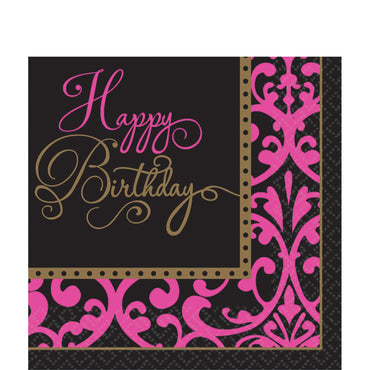 Fabulous Celebration Lunch Tissues 36pcs Printed Tableware - Party Centre