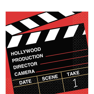 Director's Cut Lunch Tissues 36pcs Printed Tableware - Party Centre