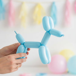 Caribbean Blue Fashion E260 Latex Balloons 100ps Balloons & Streamers - Party Centre