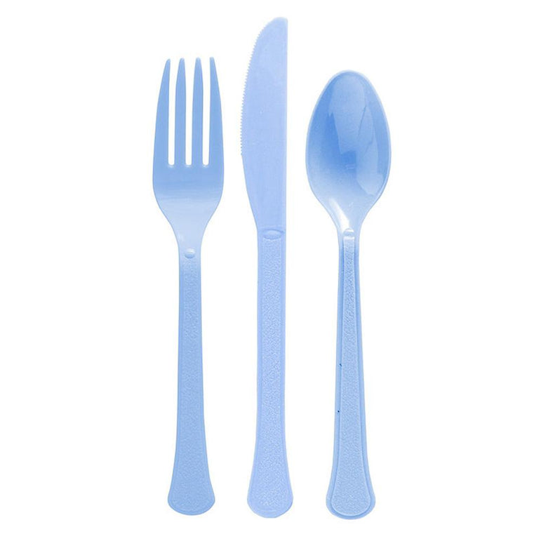 Party Centre Pastel Blue Party Kit For 20 People