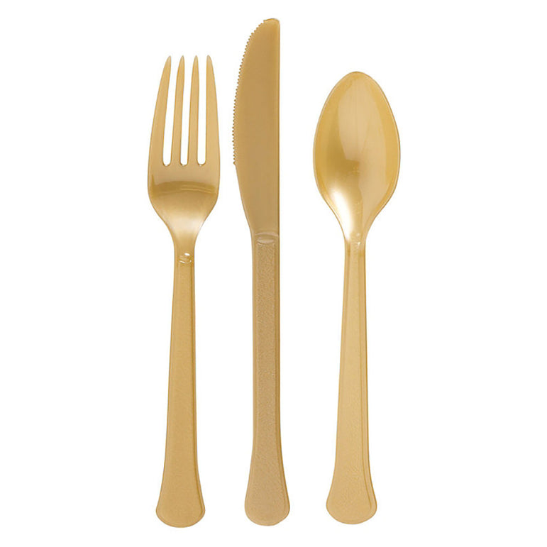 Party Centre Gold Party Kit For 20 People