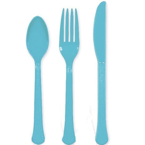 Carribean Heavy Weight Assorted Cutlery 24pcs Solid Tableware - Party Centre