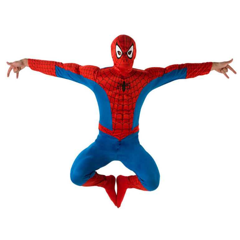 Shop Now Adult Spider-Man Deluxe Costume - Party Centre, UAE 2024