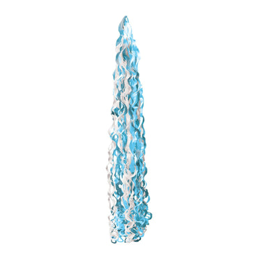 Blue Twirlz Medium Balloon Tails 15x86cm Balloons & Streamers - Party Centre