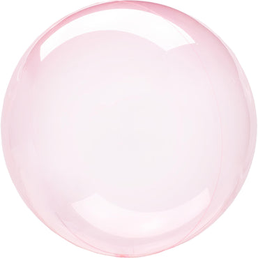Dark Pink Crystal Clearz Balloon Balloons & Streamers - Party Centre