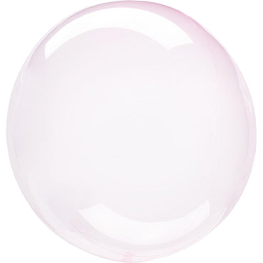 Light Pink Crystal Clearz Balloon Balloons & Streamers - Party Centre