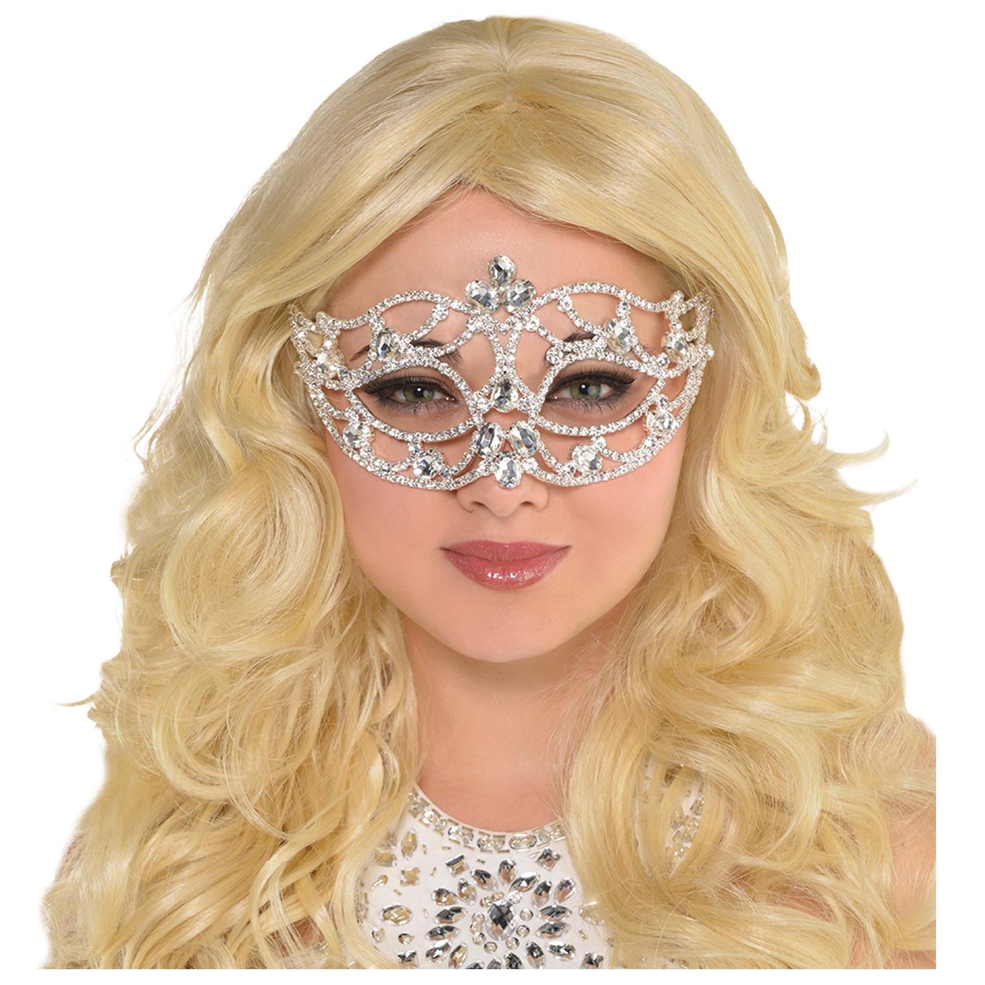 Adult Crystal Mask Costumes & Apparel - Party Centre