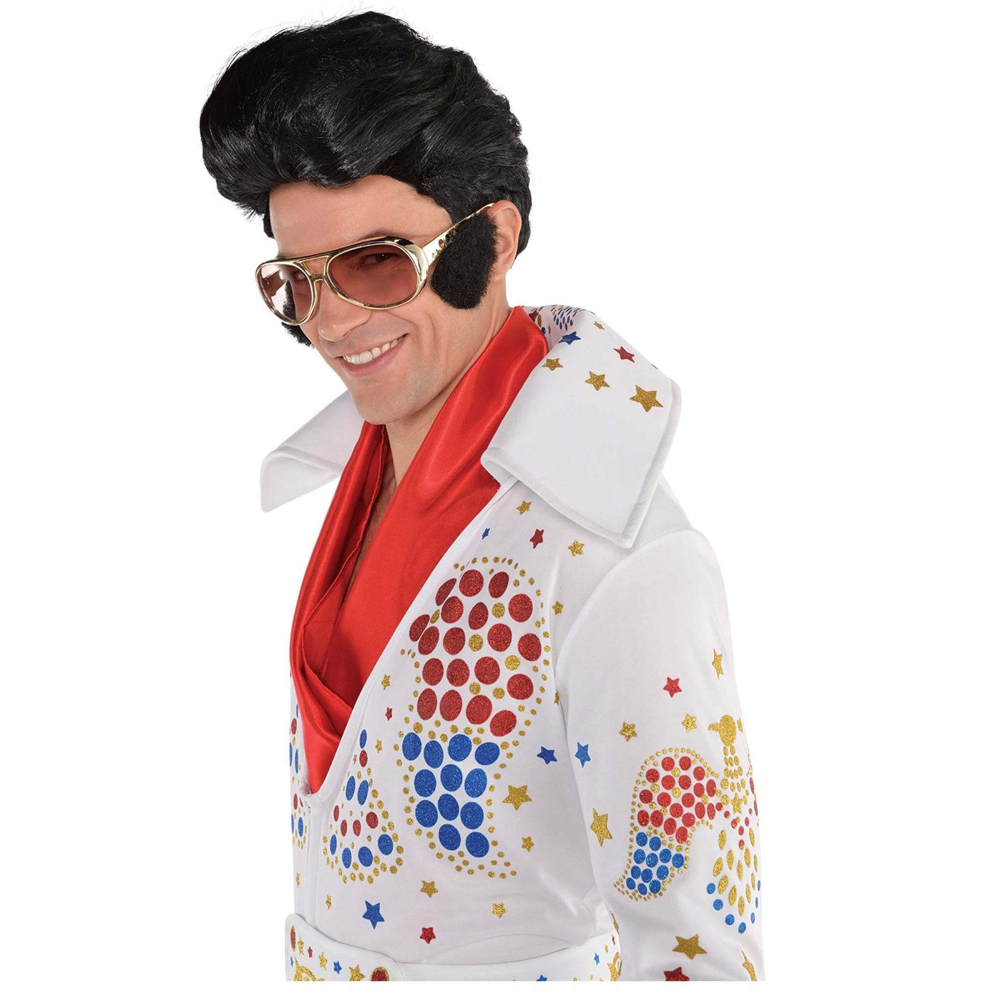Adult Black Sideburns Costumes & Apparel - Party Centre