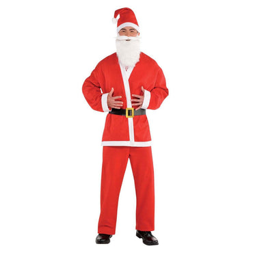 Adult Santa Crawl Suit Costume Costumes & Apparel - Party Centre