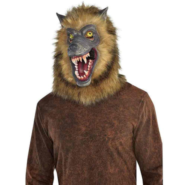 Adult Werewolf Full Head Mask