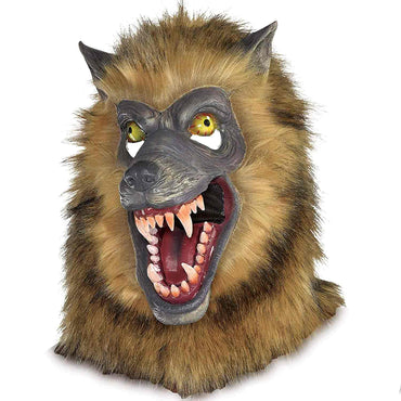 Adult Werewolf Full Head Mask