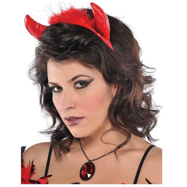 Devil Horns Headband Costumes & Apparel - Party Centre