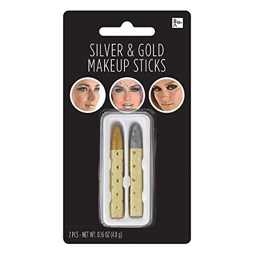 Silver & Gold Make Up Sticks 8oz