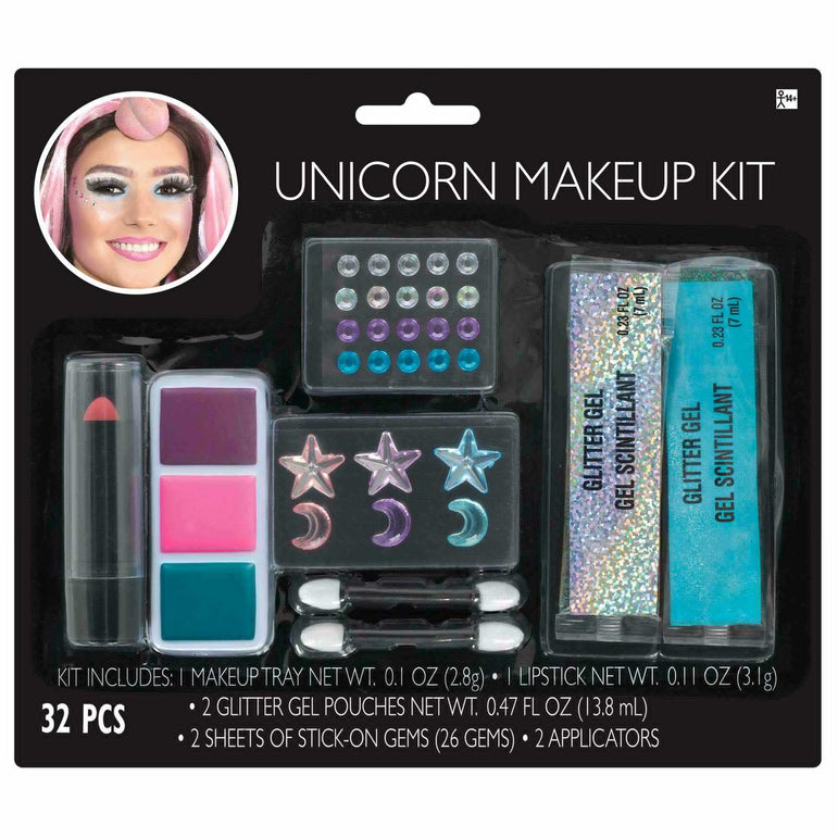 Unicorn Make Up Kit Costumes & Apparel - Party Centre