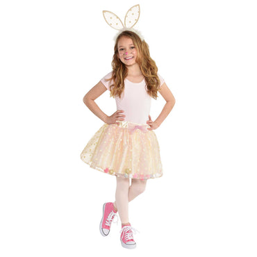 Child Bunny Tutu And Headband Costumes & Apparel - Party Centre
