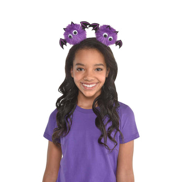 Pom Pom Bat Headband Costumes & Apparel - Party Centre