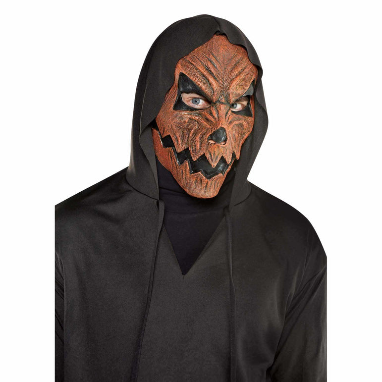 Adult Pumpkin Full Head Mask Costumes & Apparel - Party Centre